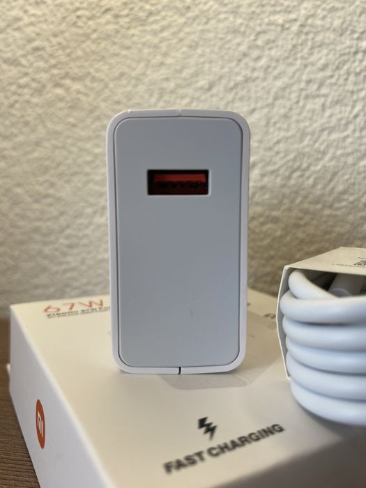 Турбо зарядка Xiaomi 67W блок і кабель, комплект зарядки сяомі сяоми