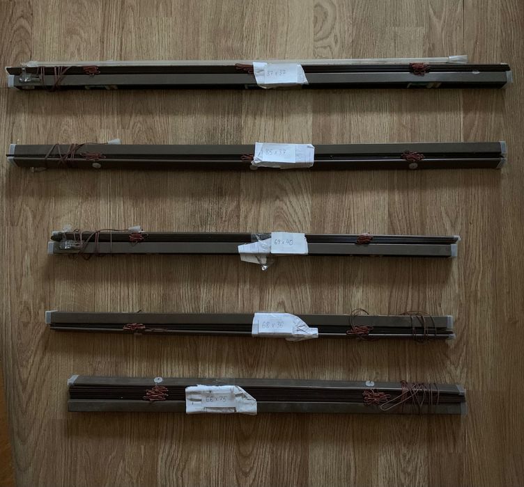 Жалюзи горизонтальні металеві