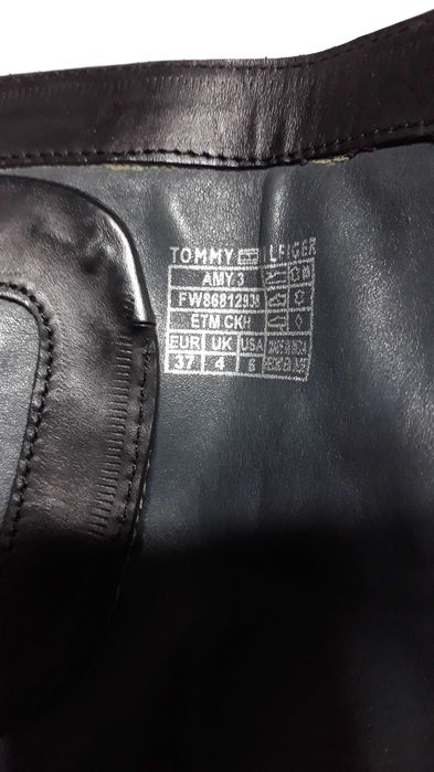 ~60% świetne solidne stylowe kozaki TOMMY HILFIGER 37 jak NOWE
