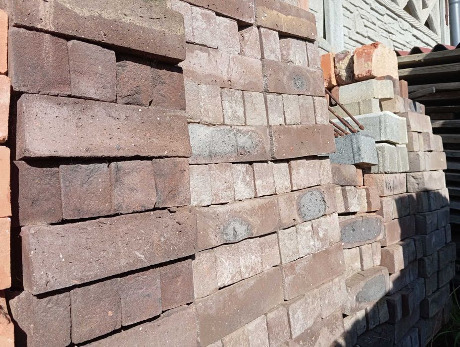 Płytki cięte ze starej cegły! Różne kolory,cegła klinkierowa różne