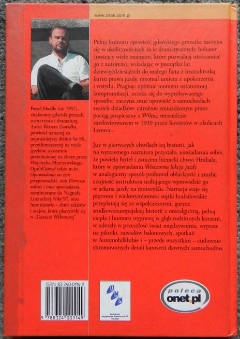 Huelle Paweł - Mercedes Benz, odjazdowa historia