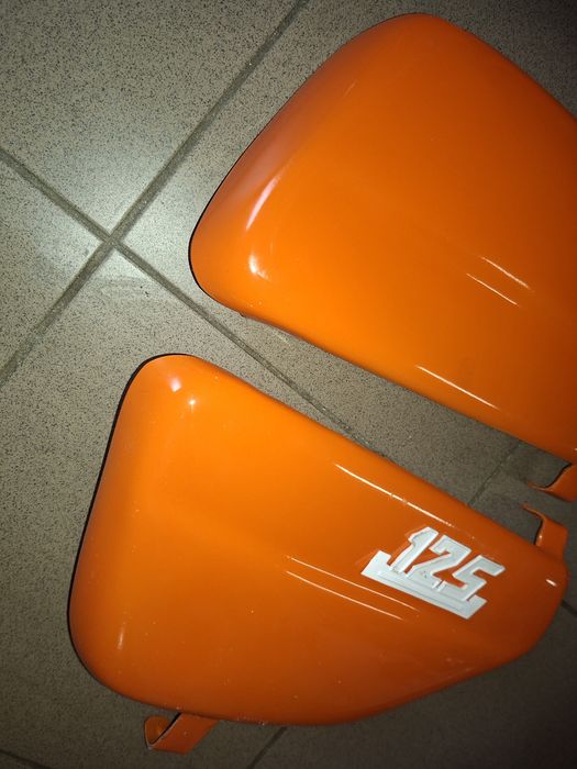 Nowe oslony boczne boczki wsk 125 m06-b3 jednoramowa kpl pl