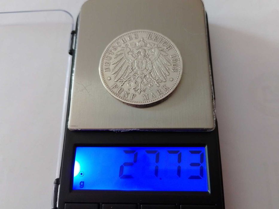 5 марок 1903 бавария