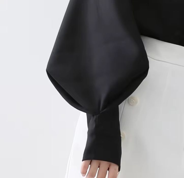 Рубашка с объёмным рукавами