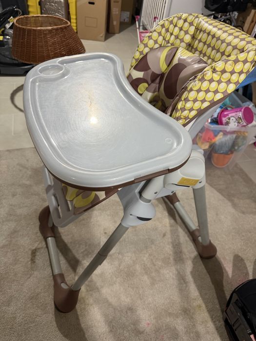 Cadeira mesa comer bebe chicco