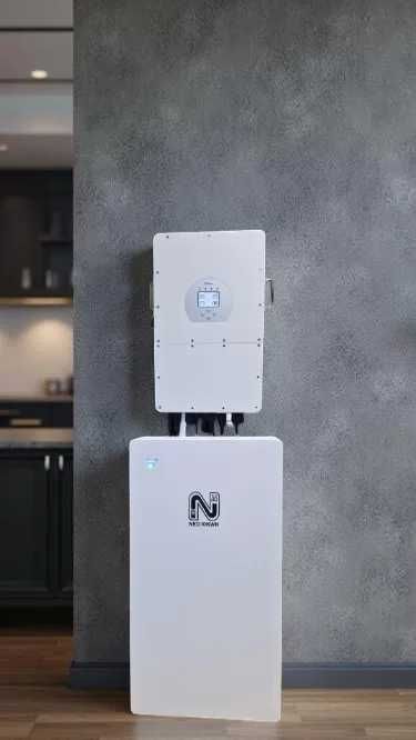 Kit Inversor trifásico deye 6kw + Neo 10kwh