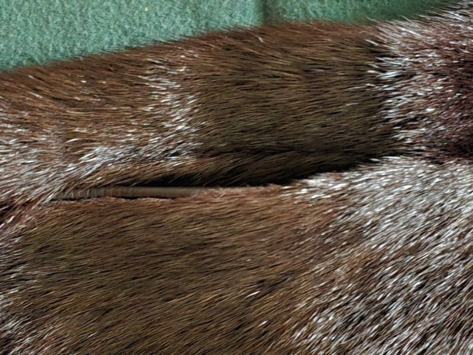 Sobretudo de vison para homem