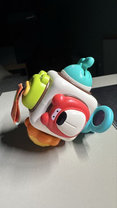 Zabawka Montessori sensoryczna | Busy Cube | 6–12 miesięcy