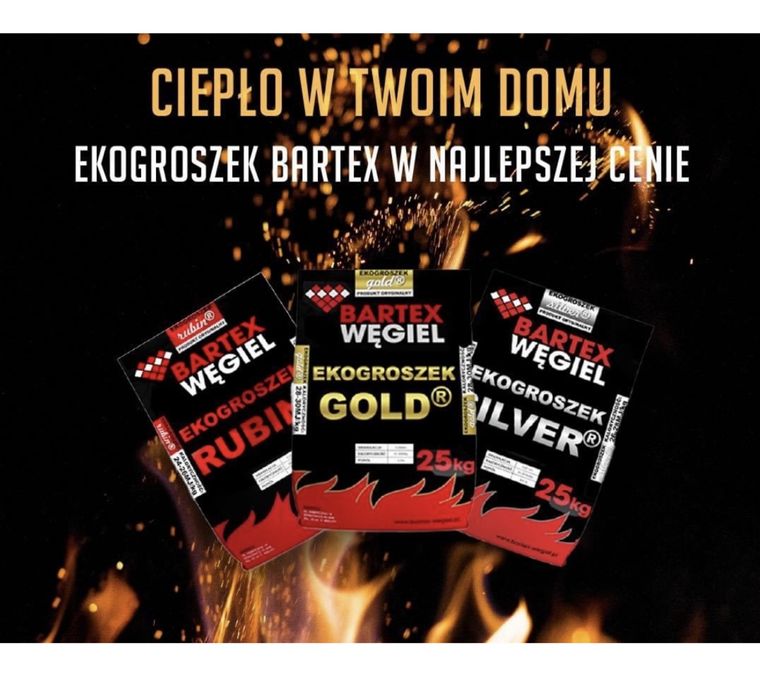 Gold ekogroszek Bartex dostawa Gratis
