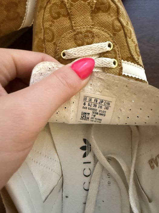 Adidas x Gucci Gazelle GG Monogram
