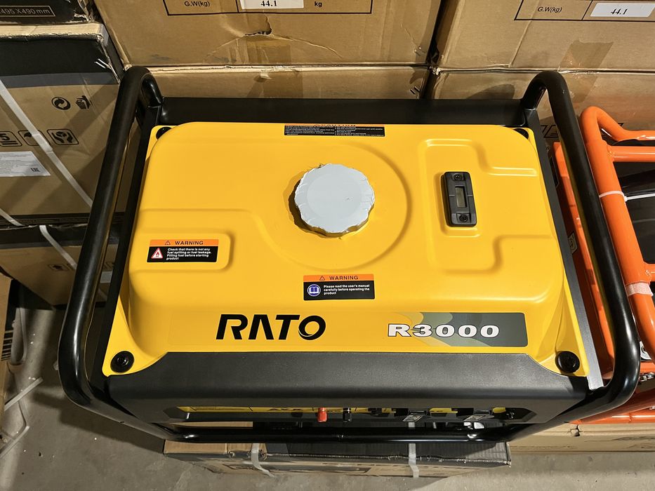 Генератор 3 кВт “RATO” мідна обмотка ЯКІСНІ ( НЕ КИТАЙСЬКА ПІДРОБКА )