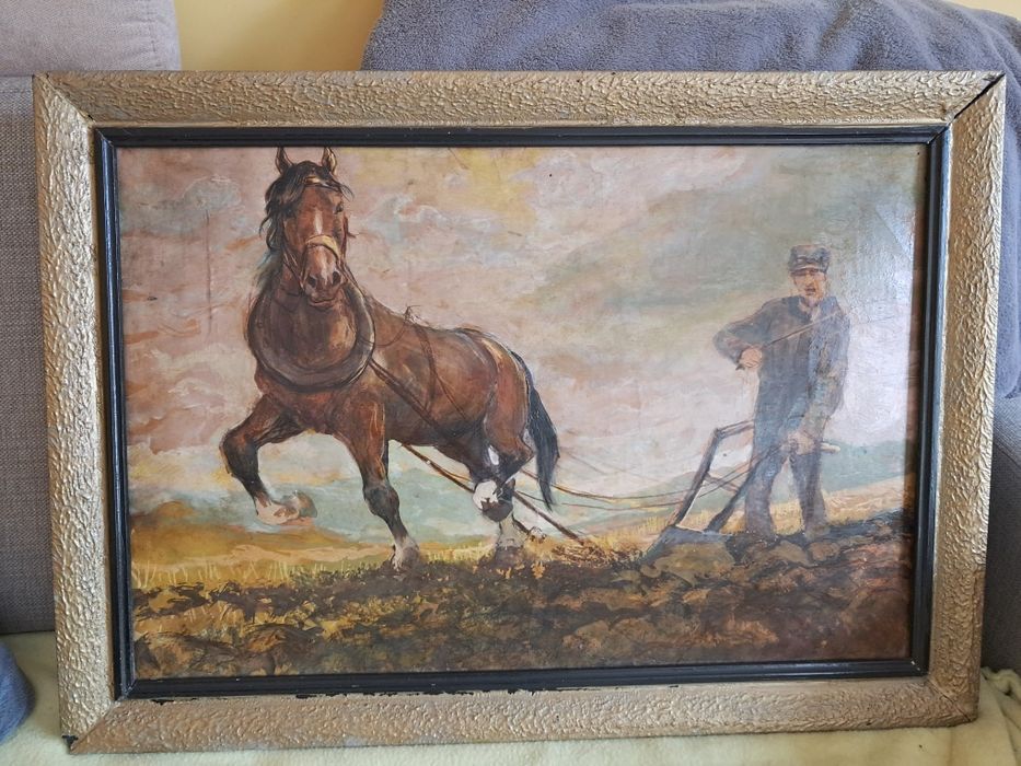 Obraz - praca na roli