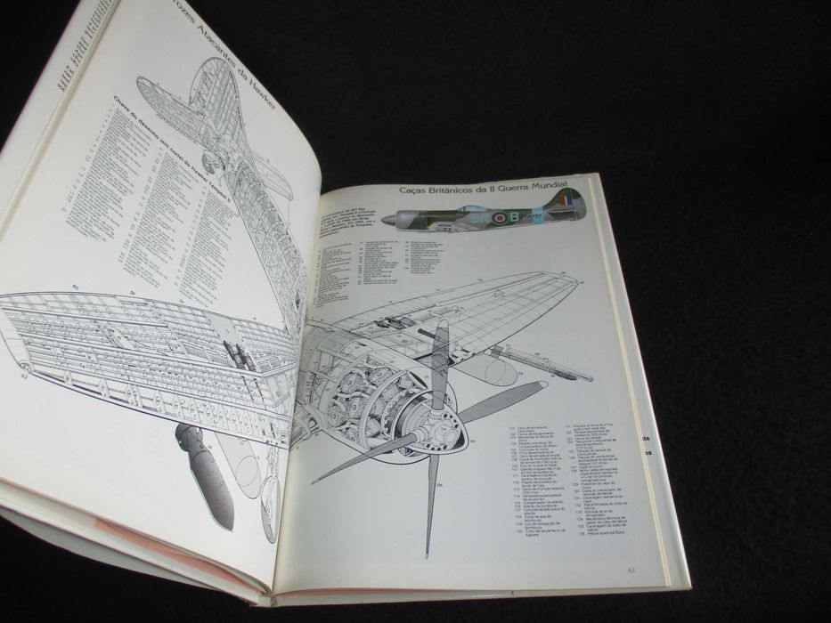 Livro Caças Britânicos da II Guerra Mundial Bill Gunston