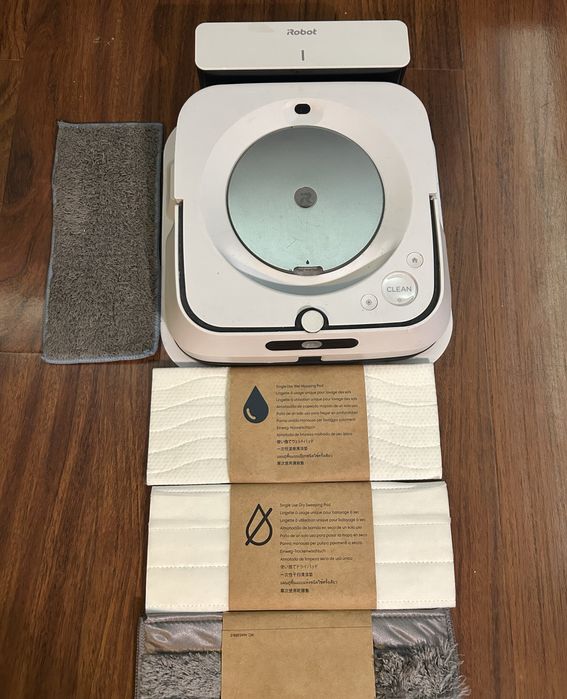 Robot Mopujący iRobot Braava jet m6 - Zestaw Akcesoriów - Stan BDB