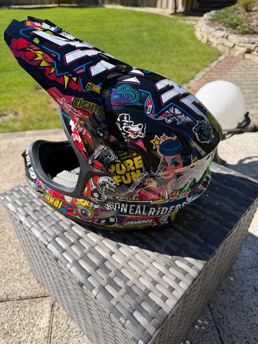 Kask MTB Full Face O’Neal Sonus Youth Crank M 48–50 cm jak nowy