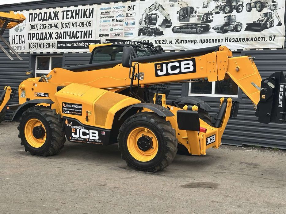 Телескопічний навантажувач (погрузчик) jcb 540-140