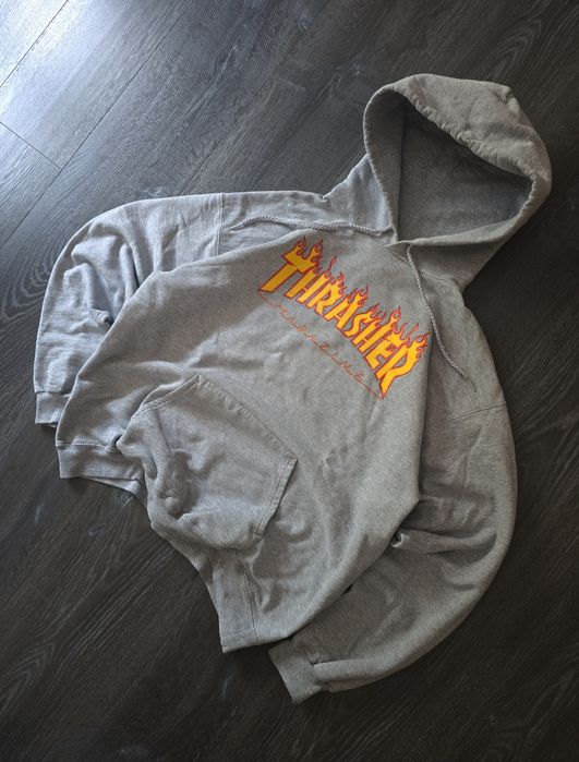 гарне широке худи трешер Thrasher hoodie sk8 y2k dc ск8 у2к дс