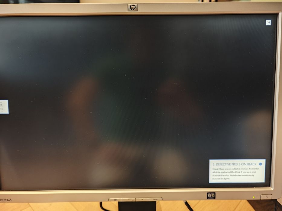 Monitor HP LP2465 full hd z podstawa