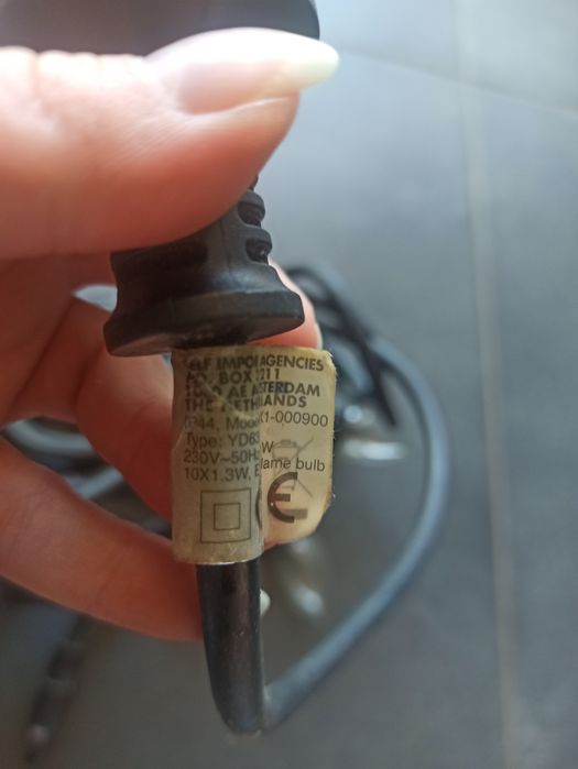 Lampki ogrodowe flame bulb