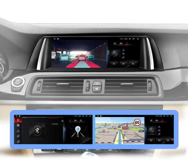 Rádio android 10,25" BMW série 5 F10/11 CARPLAY WIFI 4G 6/128GB 8-CORE