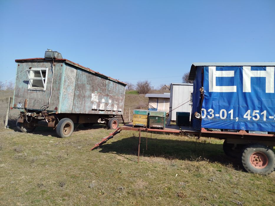 Причеп для бджіл, бджолопавільйон