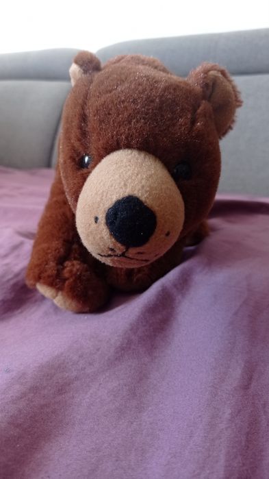 Zabawka pluszowy miś koloru brązowego 40 cm