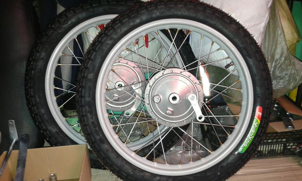 Centrowanie renowacja naprawa regeneracja odnowa kół motocyklowych Wsk