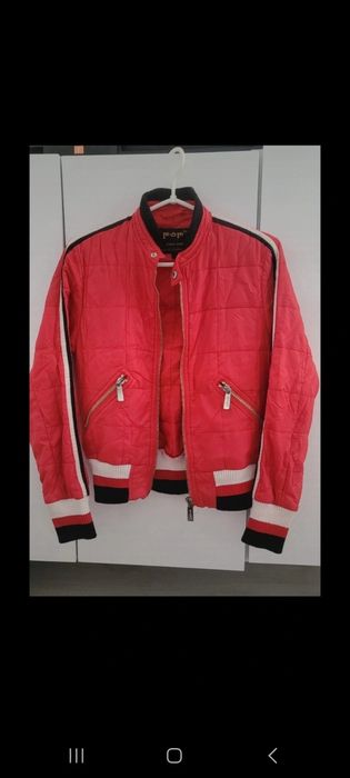 Kurtka narzutka unisex retro XS bomberka