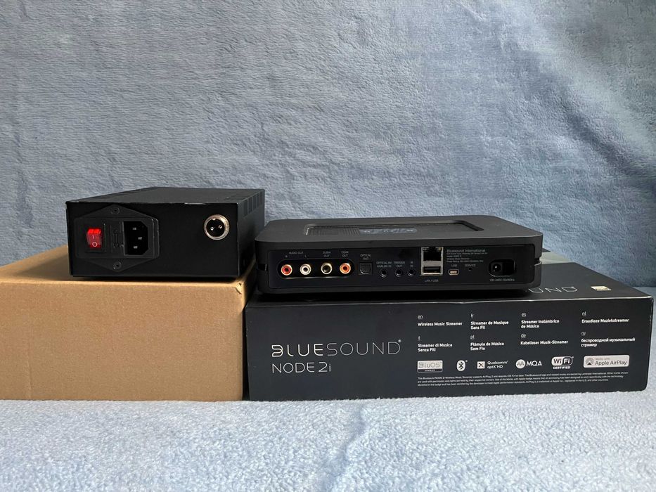 Bluesound Node 2i + interfejs i zasilacz PD Creative