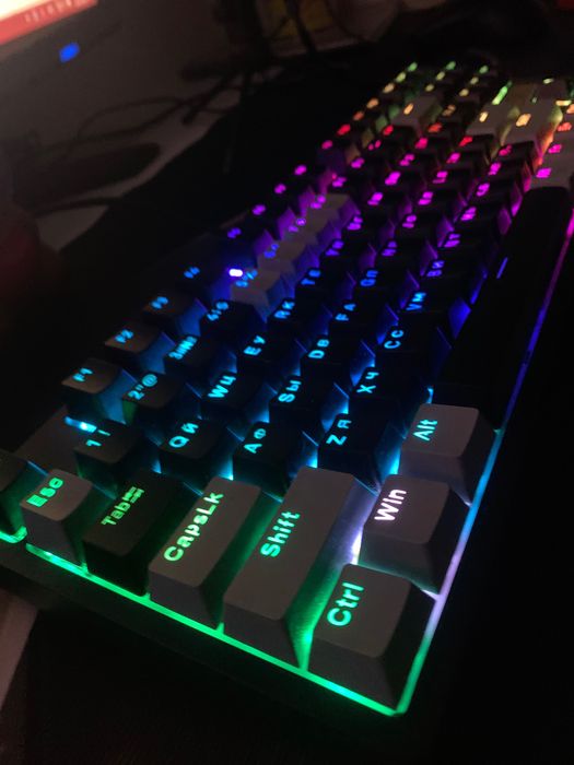 Клавиатура hator “rockfall 2 tkl mecha” orange switches