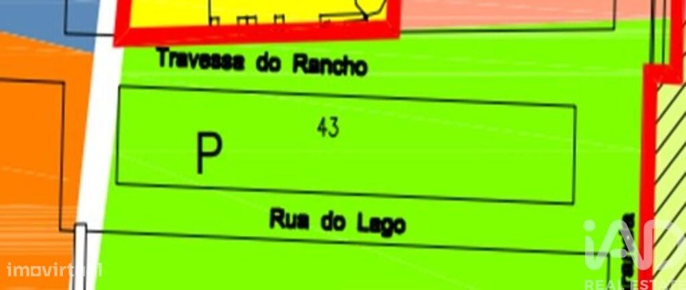 Terreno para construção T48 em Albufeira e Olhos de Água de 3430,00 m2