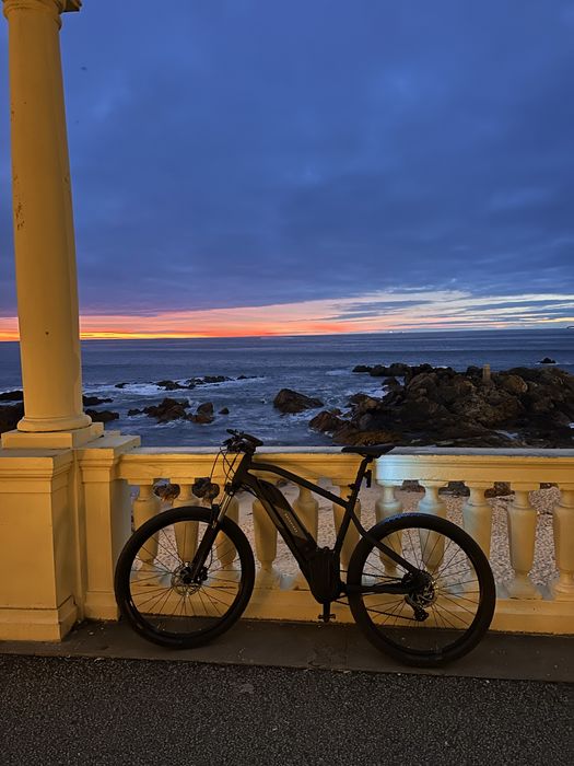 Bicicleta BTT Elétrica Semirrígida 27,5" E-ST 500 PRETO