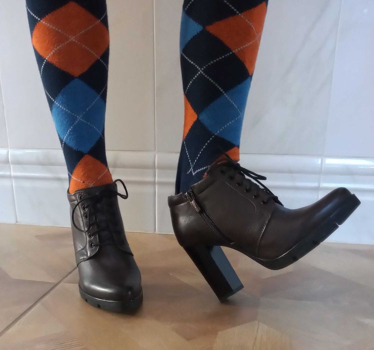 Buty skórzane damskie rozmiar 36