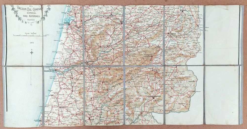 Carta Itinerária da Vacuum Oil Company