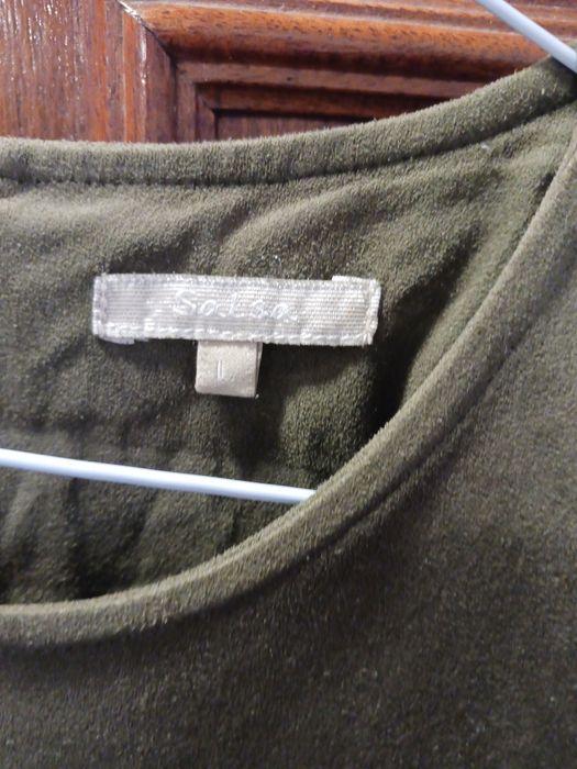 Vestido  casual  em verde