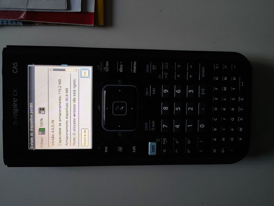 Calculadora Texas Instruments CX Cas