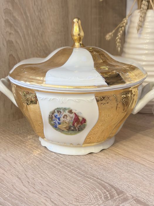 Bohemia, набір посуду, тарілки, супниця