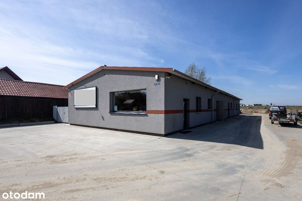 Hala 260 m2 z placem 2500 m2 Olsztyn wsch.