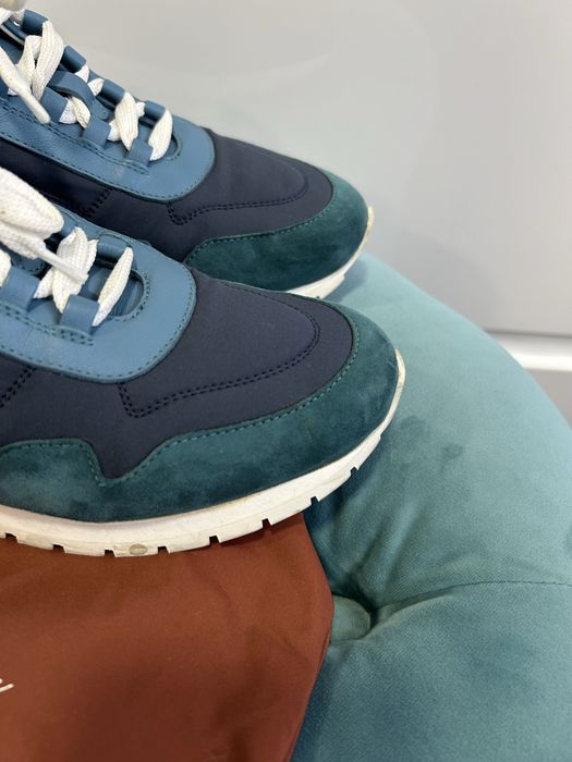 Бірюзові кросівки Loro Piana. Оригінал.