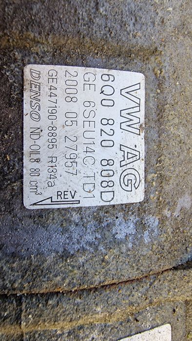 Kompresor klimatyzacji SEAT, SKODA, VW