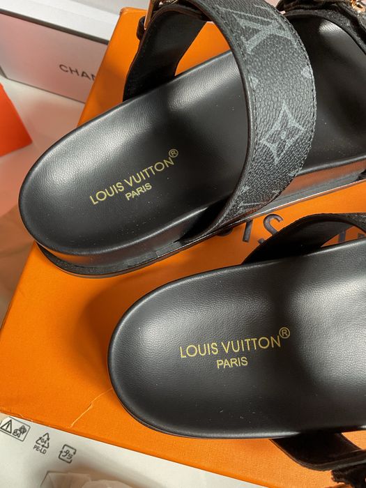 Klapki Louis Vuitton top 38 box nowe