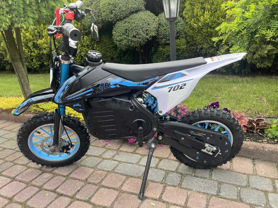 Mini Cross na akumulator motor dla dzieci 1000W 36V Niebieski