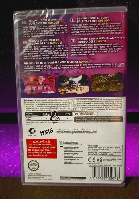 Kukoos: Lost Pets Nintendo Switch - zręcznościówka dla dzieci na dwóch