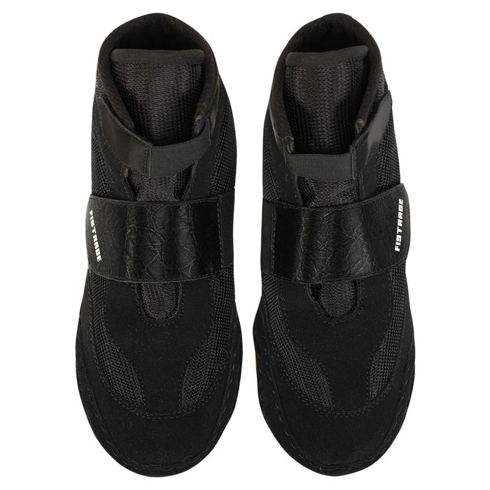 Обувь для борьбы/борцовки замшевые липучки FISTRAGE 7802 размер 32-39