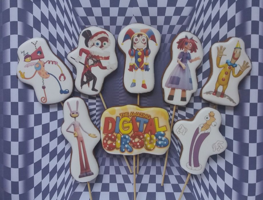 Топпери щенячий патруль, пряники Тачки Маквин