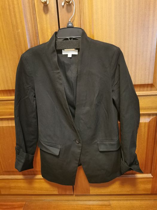 Blazer preto Michael Kors