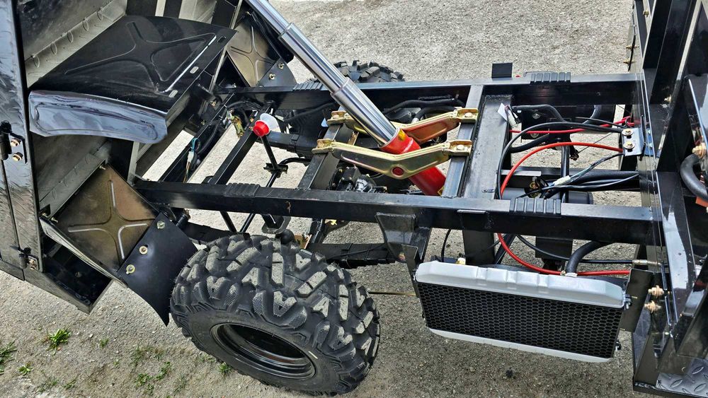 Грузовий Квадроцикл Hummer 300 куб. 4х4  Black Всюдихід| Новий! з Пониженою КПП