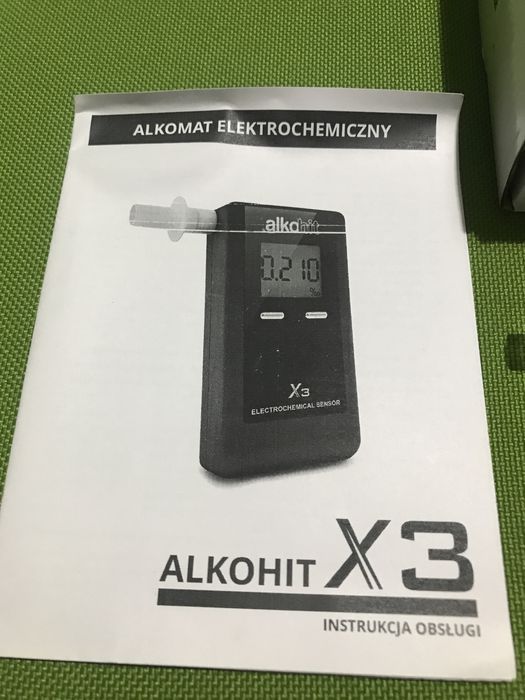 Alkomat  Alkohit X3