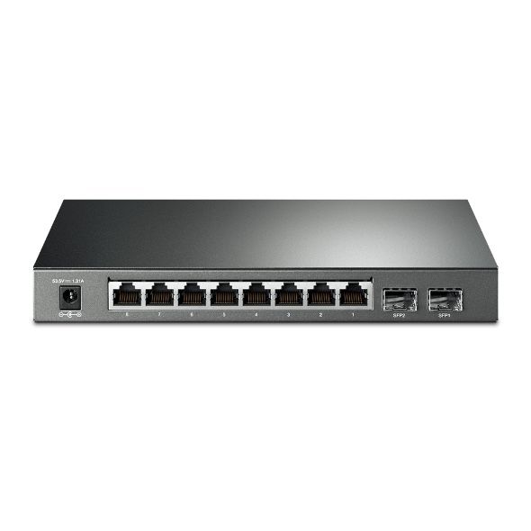 TP-Link TL-SG2210P 8-Port Gigabit Smart PoE+ Switch with 2 SFP Slots