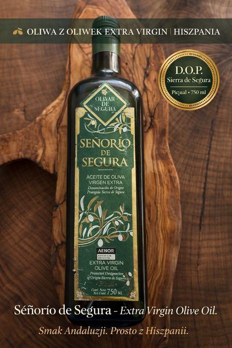 Oliwa z Oliwek Extra Virgin Señorío de Segura 750 ml – PREMIUM